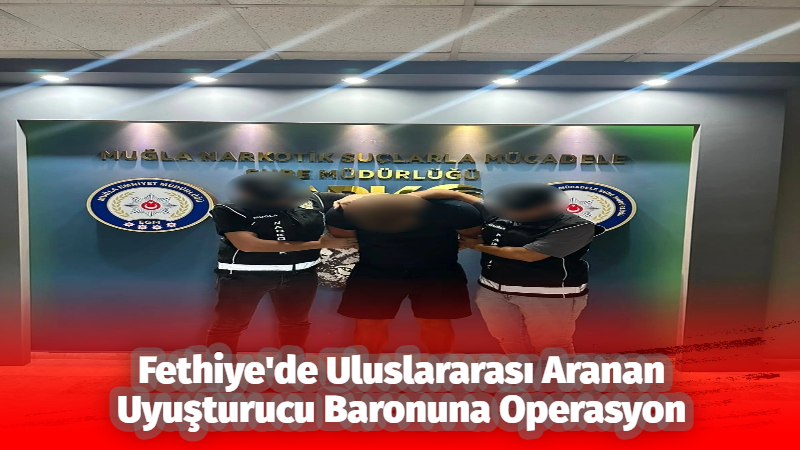 Fethiye'de güvenlik güçlerinin düzenlediği başarılı operasyonla, Almanya makamlarınca uluslararası seviyede