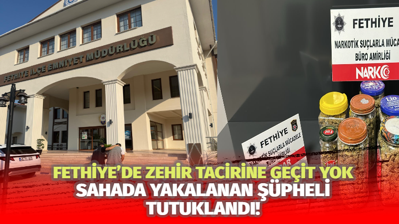 Muğla Emniyet Müdürlüğü Narkotik Suçlarla Mücadele Şube Müdürlüğü ekipleri, turizm