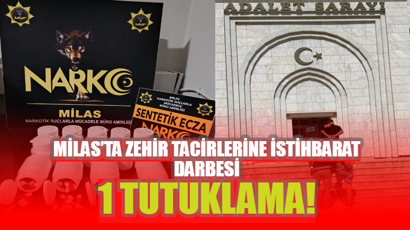 Muğla’da emniyet güçlerinin uyuşturucu ticareti yapan şahıslara yönelik amansız takibi