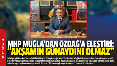 Milliyetçi Hareket Partisi (MHP) Muğla İl Başkanlığı, Yeni Yol Partisi