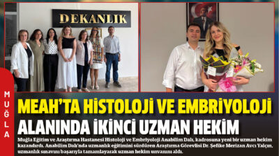 Muğla Eğitim ve Araştırma Hastanesi Histoloji ve Embriyoloji Anabilim Dalı,