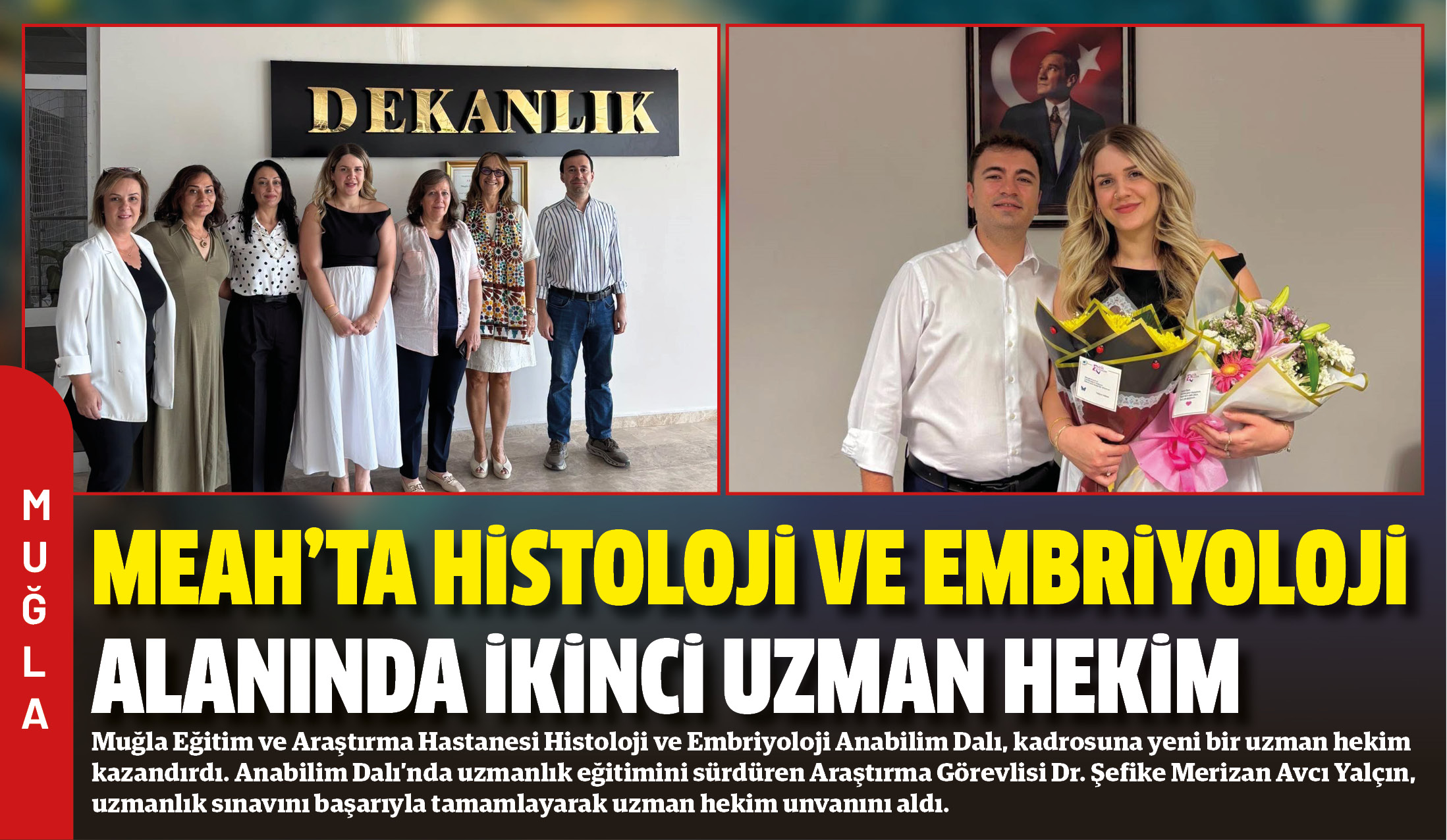 Muğla Eğitim ve Araştırma Hastanesi Histoloji ve Embriyoloji Anabilim Dalı,