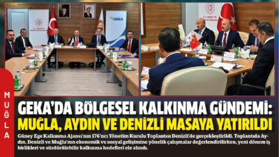 Güney Ege Kalkınma Ajansı’nın 176’ncı Yönetim Kurulu Toplantısı Denizli’de gerçekleştirildi.