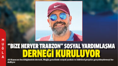 Ali Kayacan öncülüğündeki dernek, Muğla genelinde sosyal yardım ve kültürel