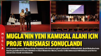 130 projenin yarıştığı Mimari Proje Yarışması’nda dereceye giren çalışmalar ödüllendirildi.