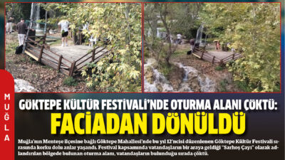 Muğla’nın Menteşe ilçesine bağlı Göktepe Mahallesi’nde bu yıl 12’ncisi düzenlenen