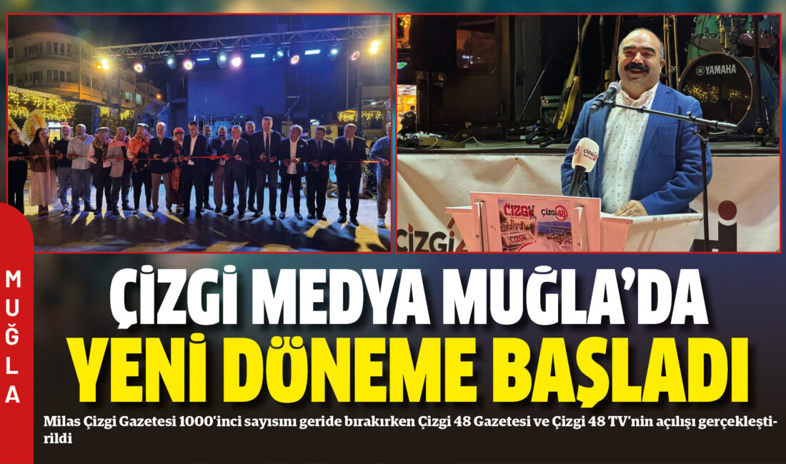 Milas Çizgi Gazetesi 1000’inci sayısını geride bırakırken Çizgi 48 Gazetesi