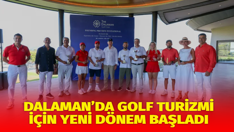 Muğla’nın Dalaman ilçesinde hizmete giren The Dalaman Golf Club, ilk