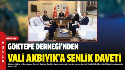 Göktepe Kültür ve Dayanışma Derneği Başkanı İbrahim Şahin ve dernek