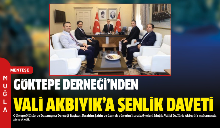 Göktepe Kültür ve Dayanışma Derneği Başkanı İbrahim Şahin ve dernek