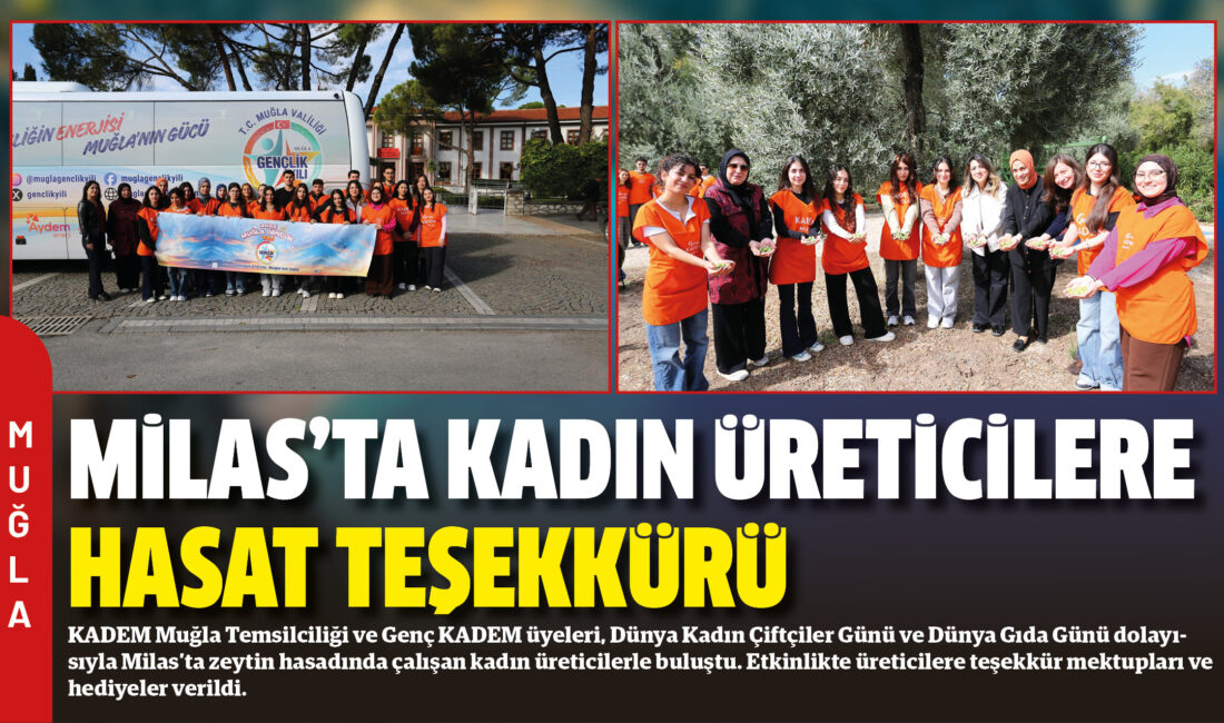 KADEM Muğla Temsilciliği ve Genç KADEM üyeleri, Dünya Kadın Çiftçiler