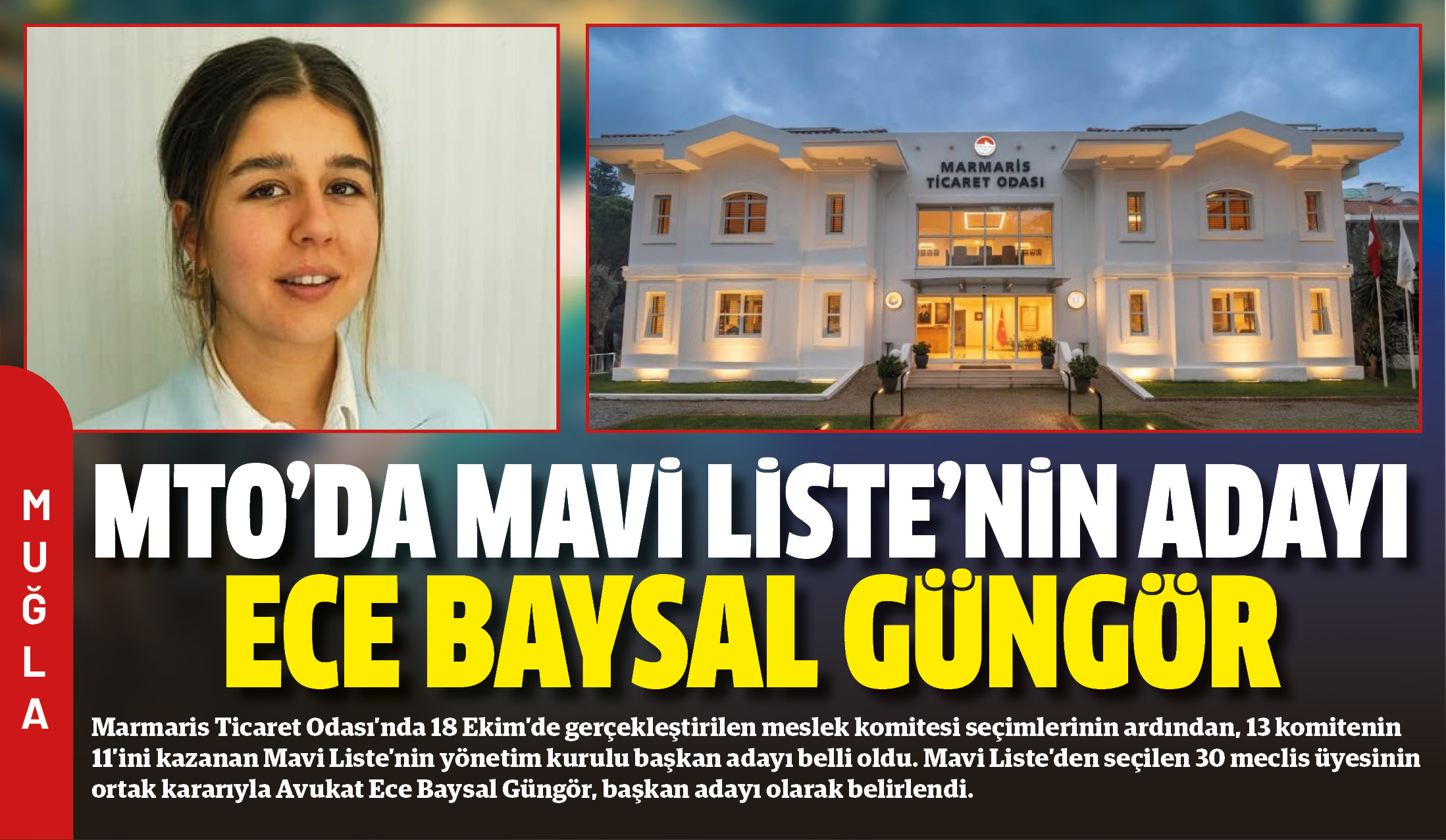 Marmaris Ticaret Odası’nda 18 Ekim’de