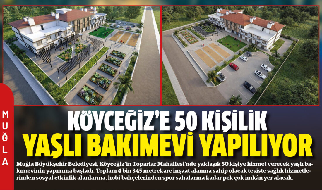 Muğla Büyükşehir Belediyesi, Köyceğiz’in Toparlar Mahallesi’nde yaklaşık 50 kişiye hizmet