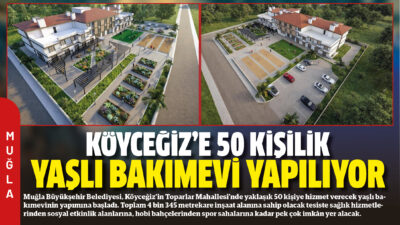 Muğla Büyükşehir Belediyesi, Köyceğiz’in Toparlar Mahallesi’nde yaklaşık 50 kişiye hizmet
