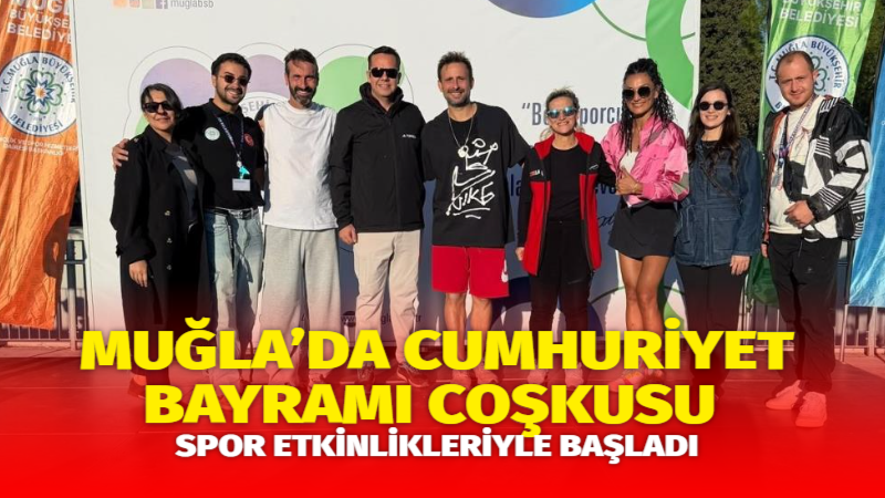 Muğla Büyükşehir Belediyesi, 29 Ekim Cumhuriyet Bayramı kutlamaları kapsamında trekking,