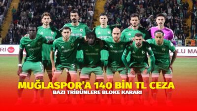 Muğlaspor ile Bursaspor arasında oynanan karşılaşmanın ardından Profesyonel Futbol Disiplin