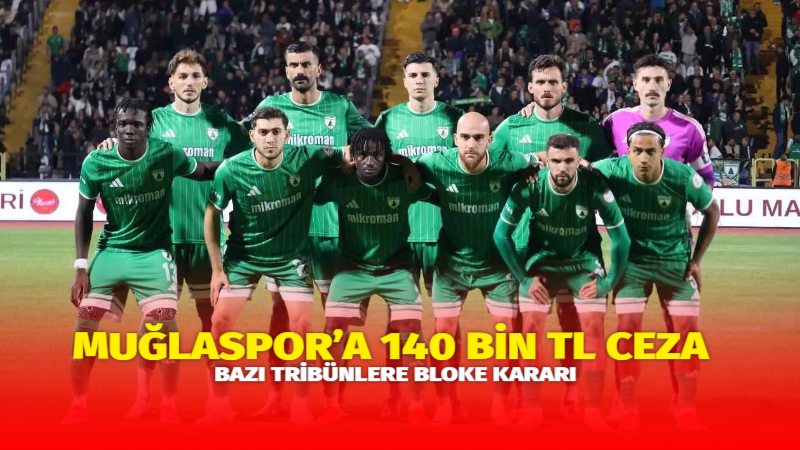 Muğlaspor ile Bursaspor arasında oynanan